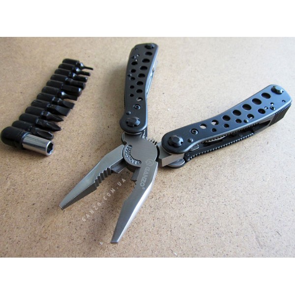 Мультитул Ganzo G204 + набір біт, чохол 