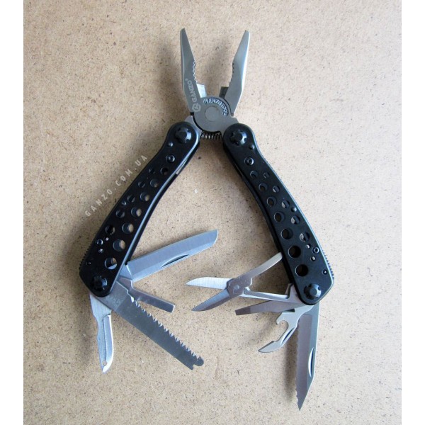 Мультитул Ganzo G204 + набір біт, чохол 