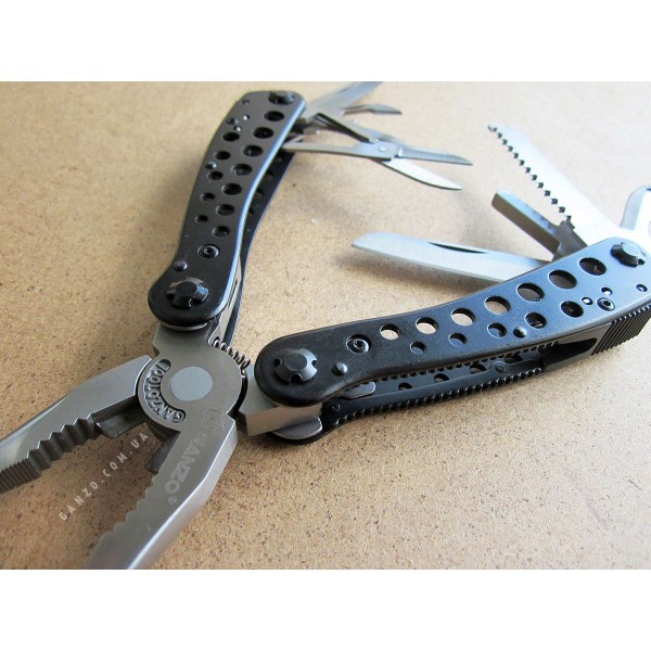 Мультитул Ganzo G204 + набір біт, чохол 