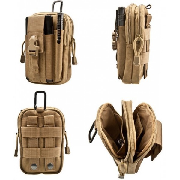 Сумка-органайзер, підсумок, колір пісочний