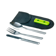 Набір Ложка/виделка/ніж TRAMP (нержавіюча сталь) у чохлі UTRC-052
