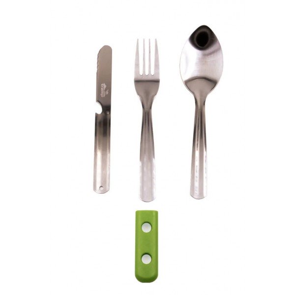 Набір Ложка/виделка/ніж TRAMP (нержавіюча сталь) у чохлі UTRC-052