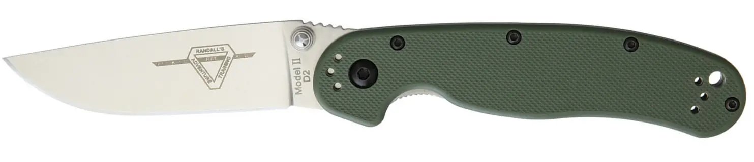 Нож Ontario Knife RAT II D2 OD Green