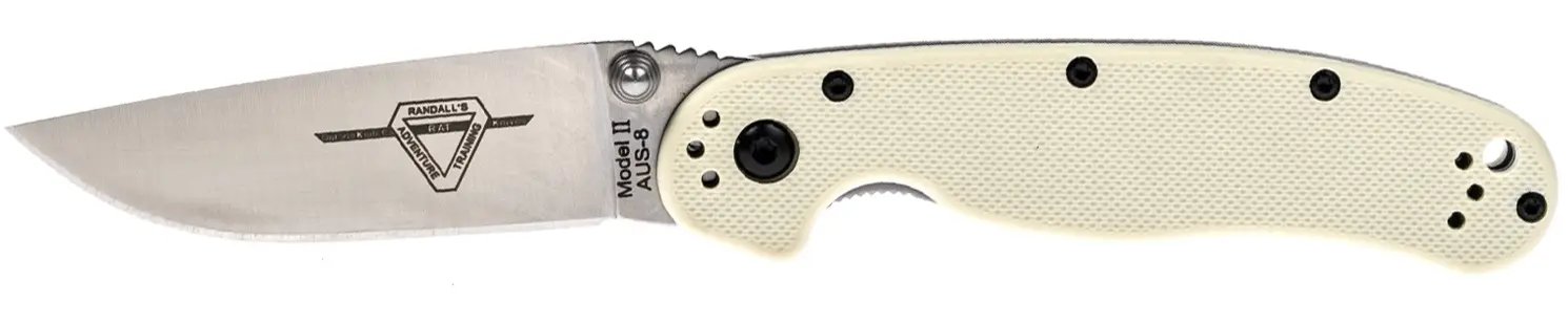 Ніж Ontario Knife RAT II AUS-8 Ivory