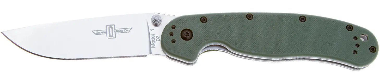 Ніж Ontario Knife RAT I D2 OD Green