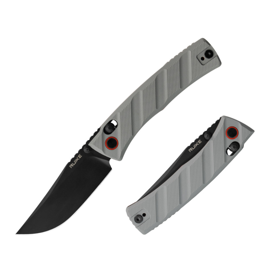 Ніж складаний Ruike P856-K сірий