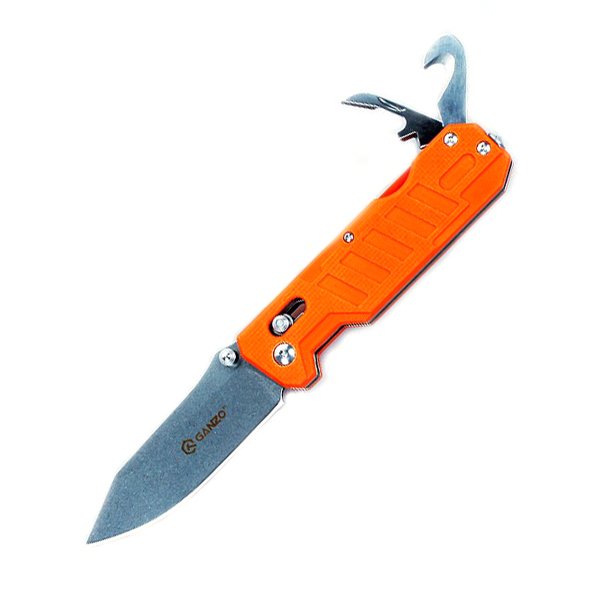 Нож Ganzo G735-OR, оранжевый