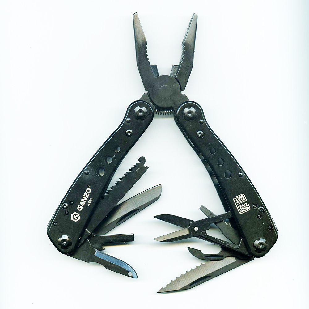Мультитул Ganzo G201B + набір біт, чохол